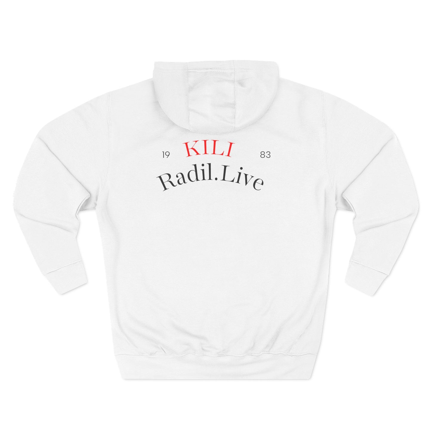 Retro Kill Radio Fleece Hoodie - Cozy Streetwear for Music Lovers, Gift for Him/Her, Unisex Casual Wear, Perfect for Concerts and Chill Days