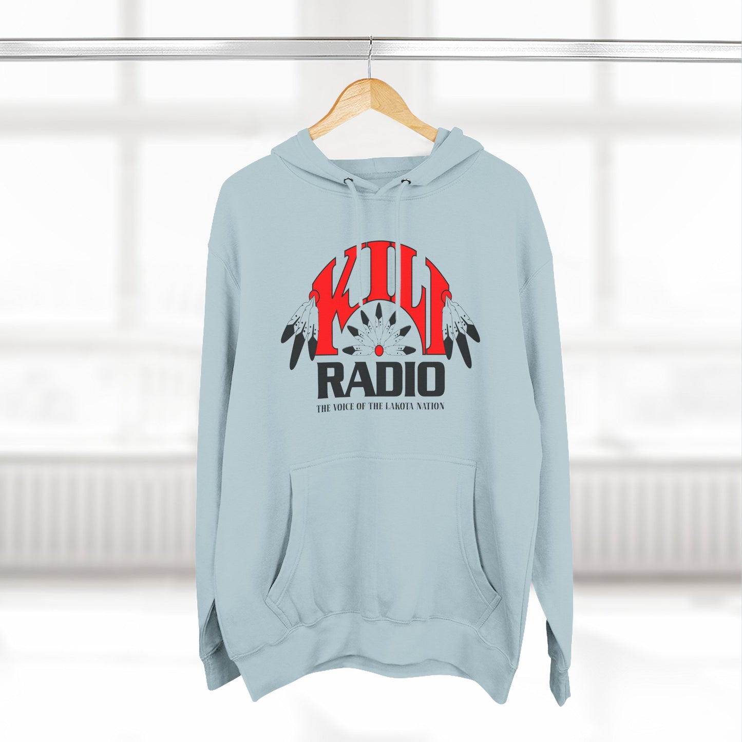 Retro Kill Radio Fleece Hoodie - Cozy Streetwear for Music Lovers, Gift for Him/Her, Unisex Casual Wear, Perfect for Concerts and Chill Days