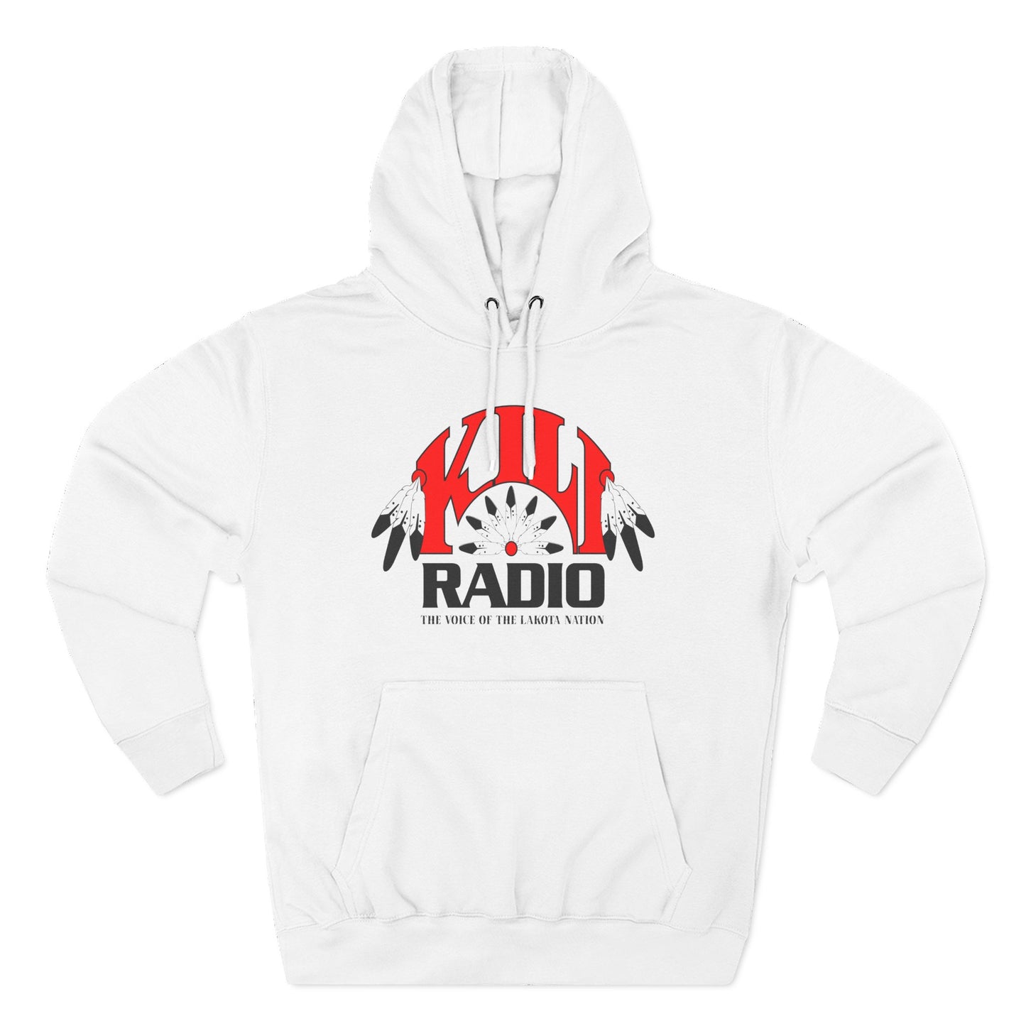 Retro Kill Radio Fleece Hoodie - Cozy Streetwear for Music Lovers, Gift for Him/Her, Unisex Casual Wear, Perfect for Concerts and Chill Days