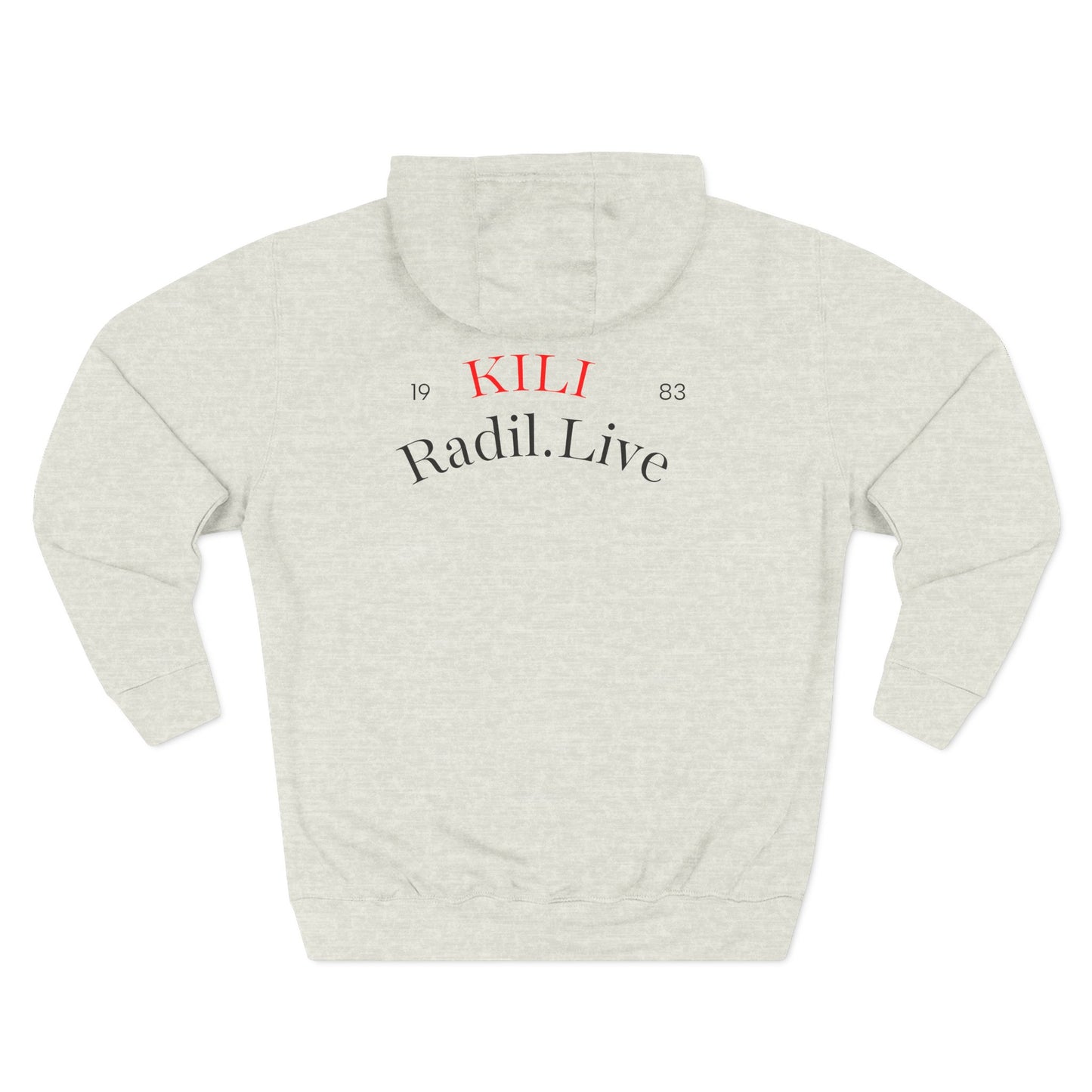 Retro Kill Radio Fleece Hoodie - Cozy Streetwear for Music Lovers, Gift for Him/Her, Unisex Casual Wear, Perfect for Concerts and Chill Days