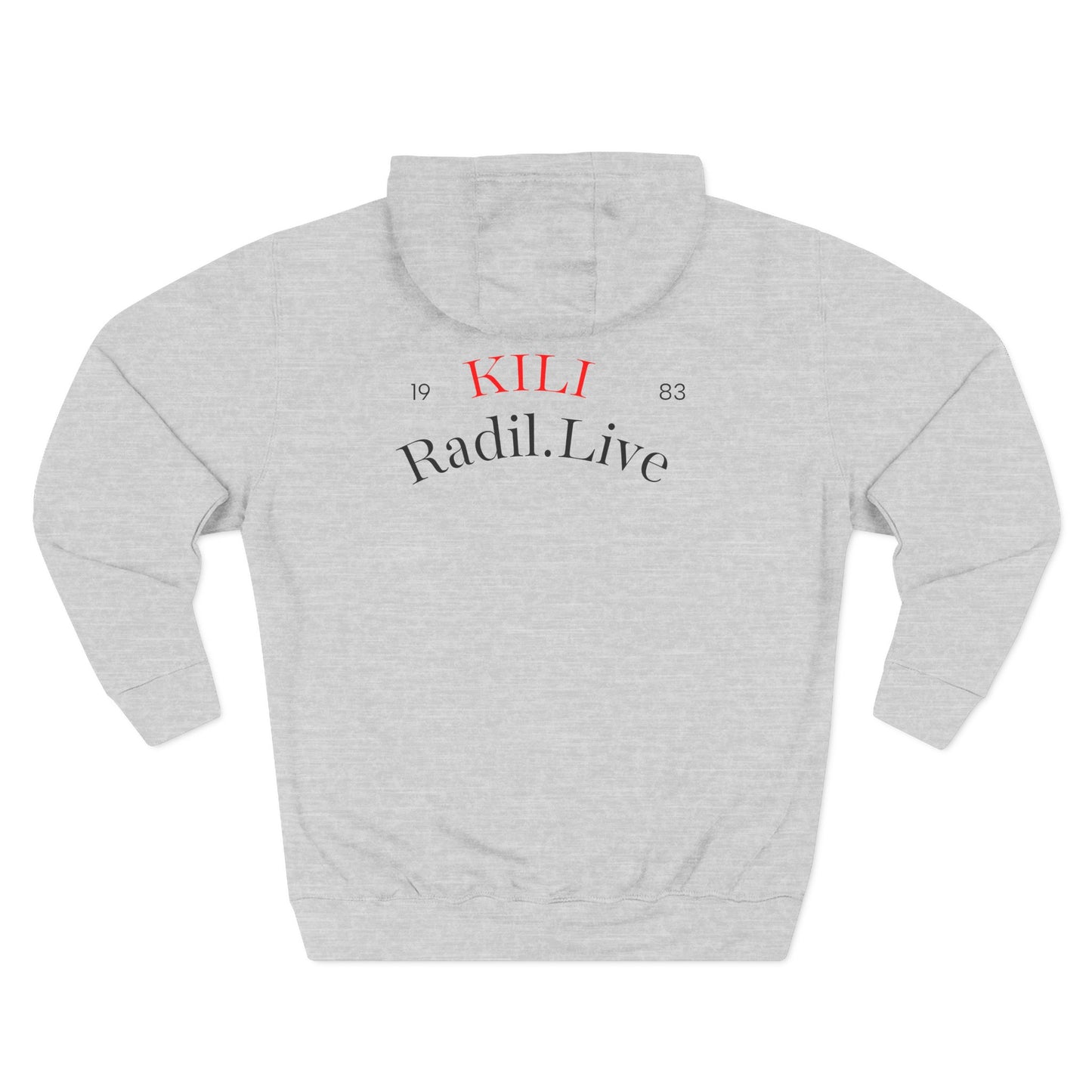 Retro Kill Radio Fleece Hoodie - Cozy Streetwear for Music Lovers, Gift for Him/Her, Unisex Casual Wear, Perfect for Concerts and Chill Days