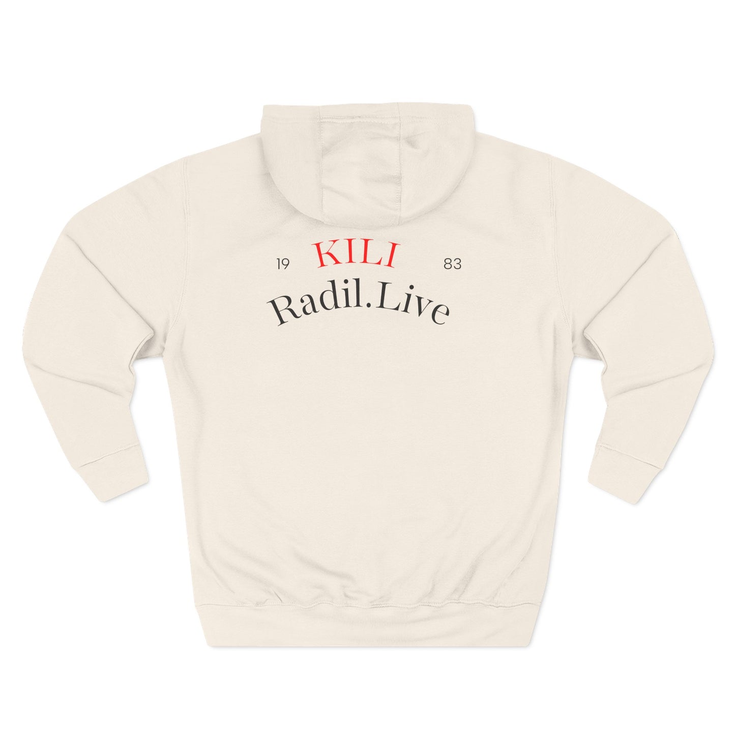 Retro Kill Radio Fleece Hoodie - Cozy Streetwear for Music Lovers, Gift for Him/Her, Unisex Casual Wear, Perfect for Concerts and Chill Days