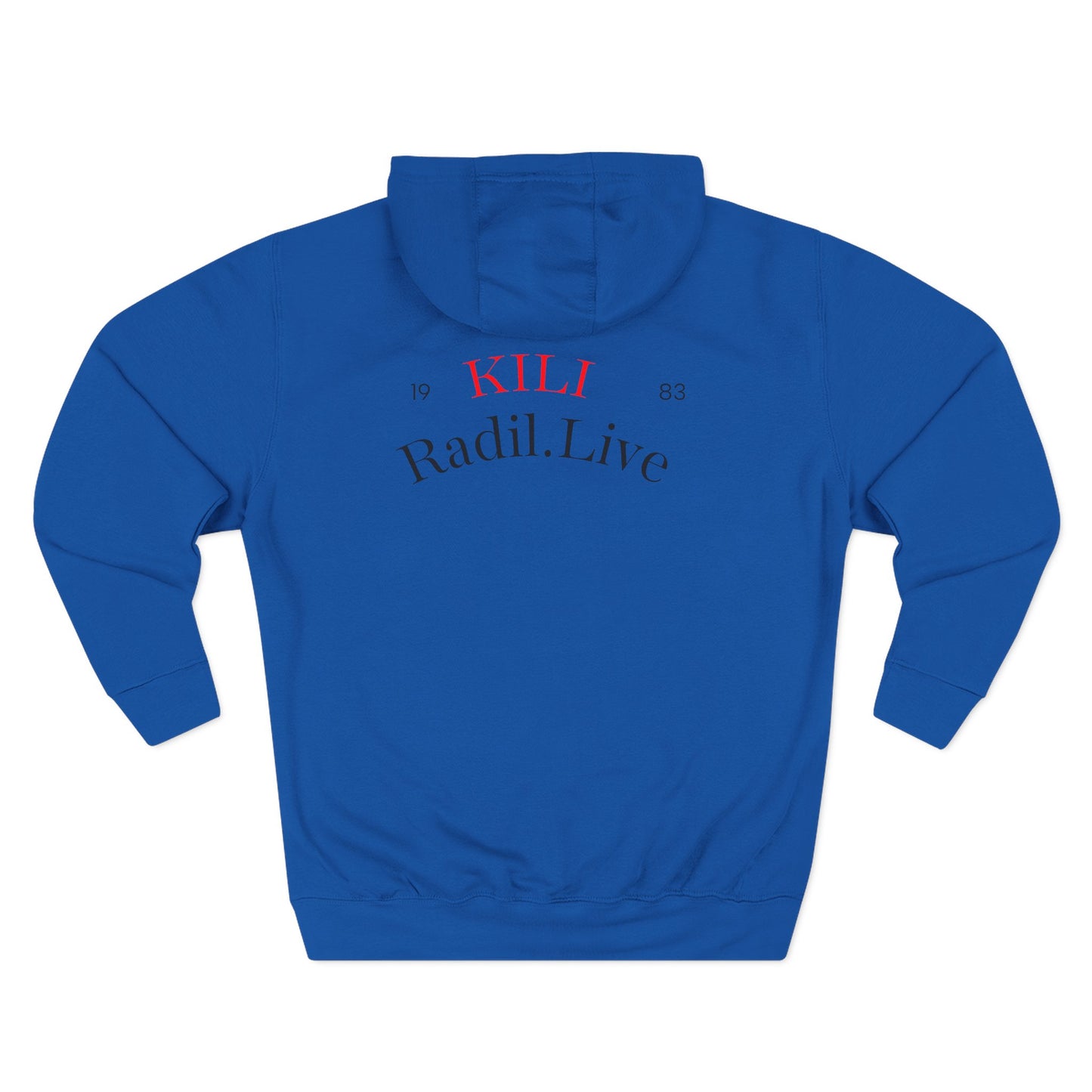 Retro Kill Radio Fleece Hoodie - Cozy Streetwear for Music Lovers, Gift for Him/Her, Unisex Casual Wear, Perfect for Concerts and Chill Days