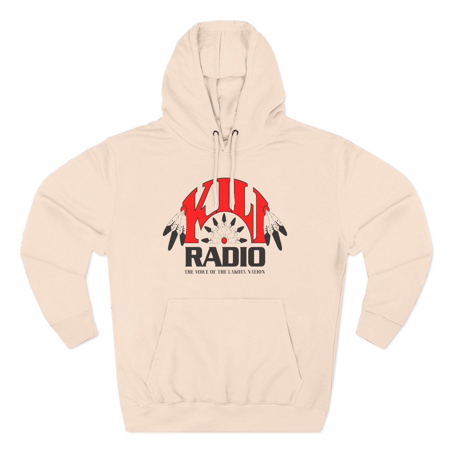 Retro Kill Radio Fleece Hoodie - Cozy Streetwear for Music Lovers, Gift for Him/Her, Unisex Casual Wear, Perfect for Concerts and Chill Days