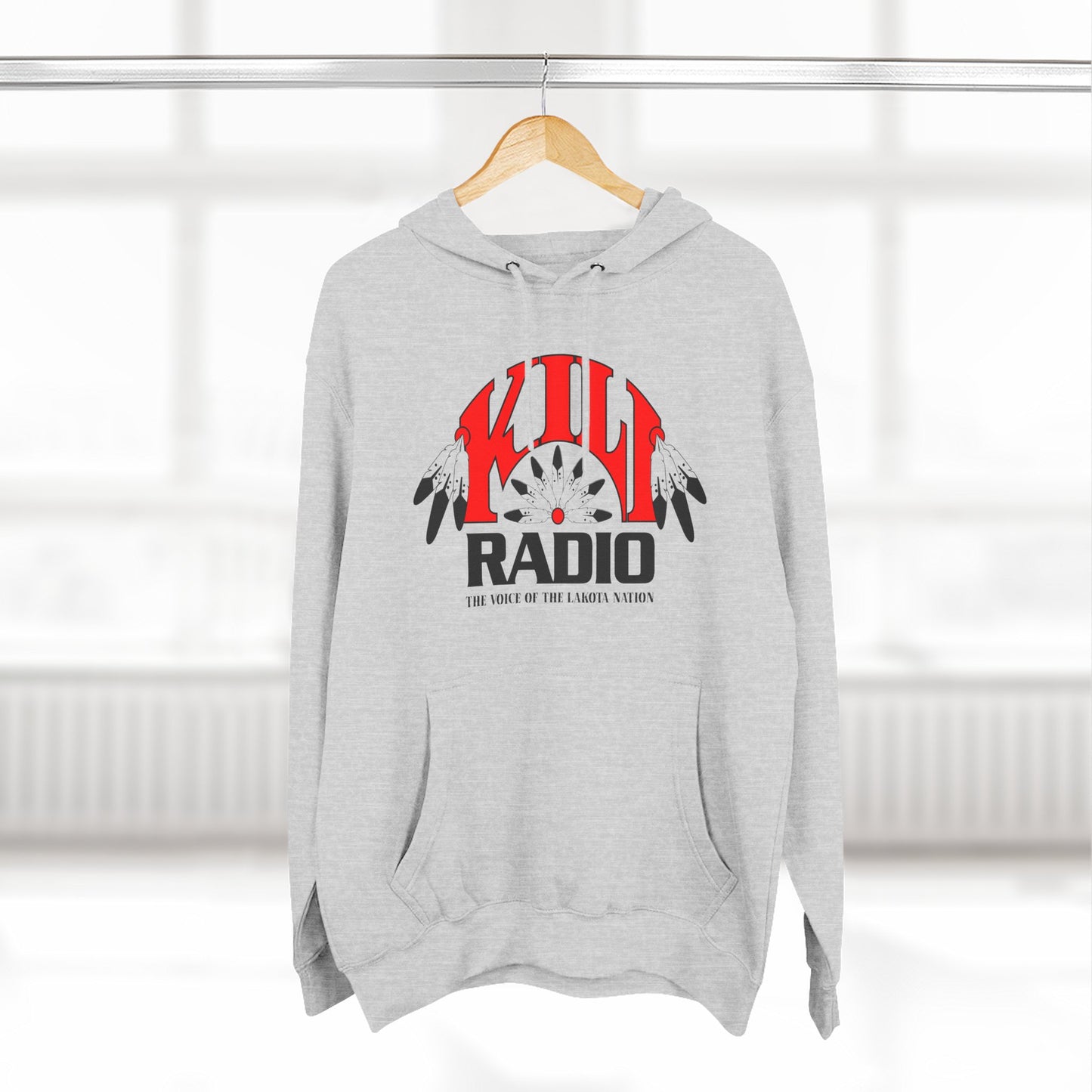 Retro Kill Radio Fleece Hoodie - Cozy Streetwear for Music Lovers, Gift for Him/Her, Unisex Casual Wear, Perfect for Concerts and Chill Days