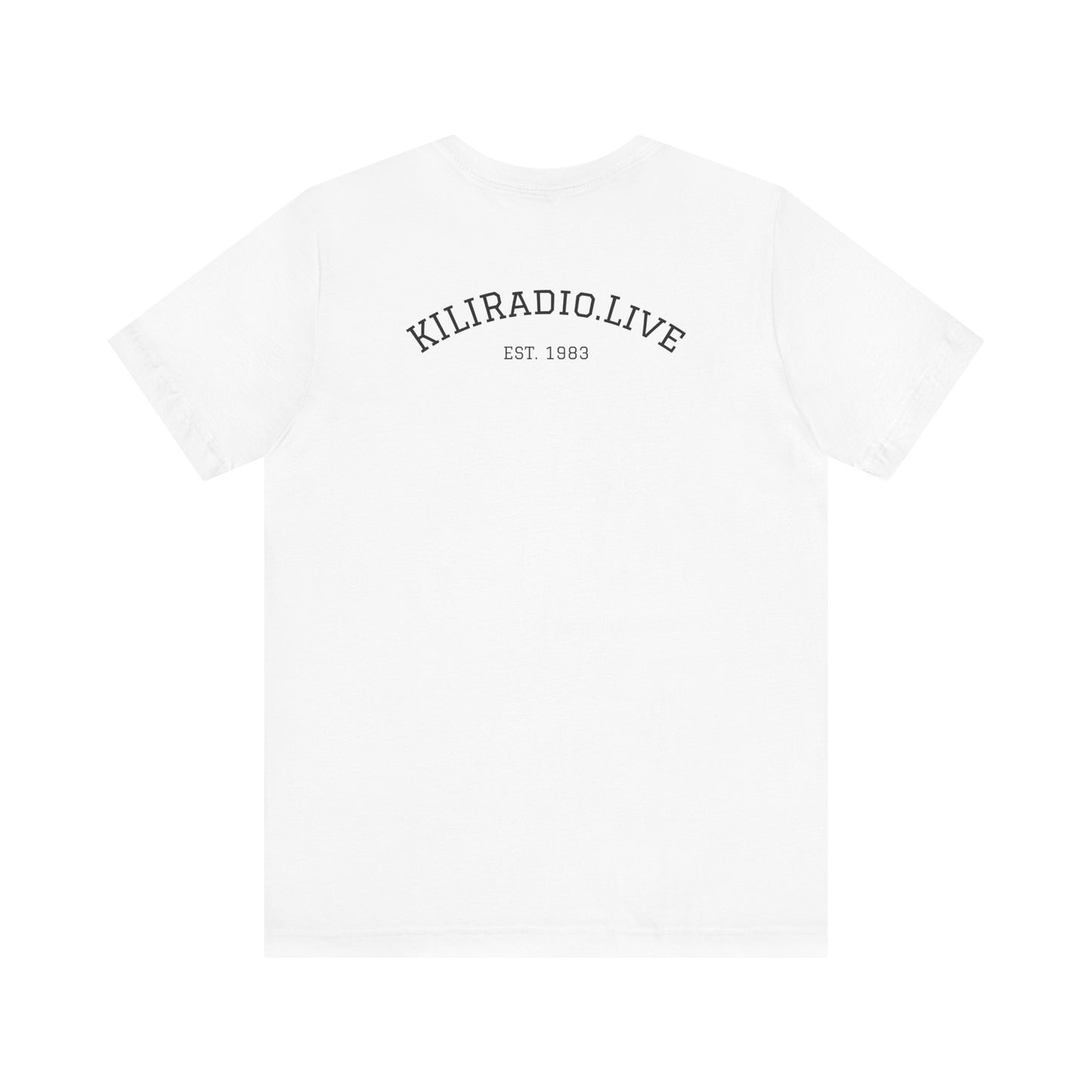 KILI RADIO Unisex Jersey Tee - Vintage Style Graphic T-Shirt, Music Lover Gift, Casual Wear, Festival Top, Unisex Fashion