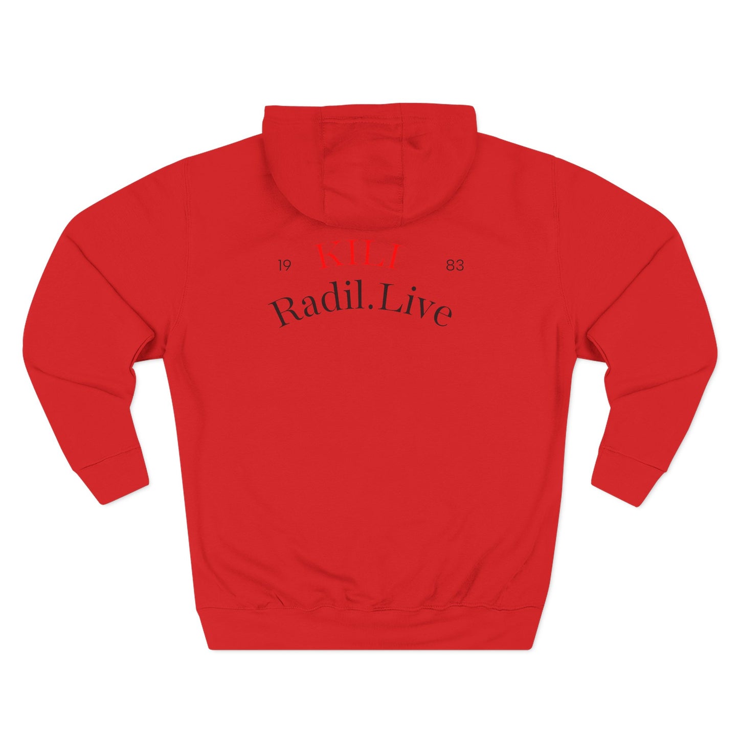 Retro Kill Radio Fleece Hoodie - Cozy Streetwear for Music Lovers, Gift for Him/Her, Unisex Casual Wear, Perfect for Concerts and Chill Days