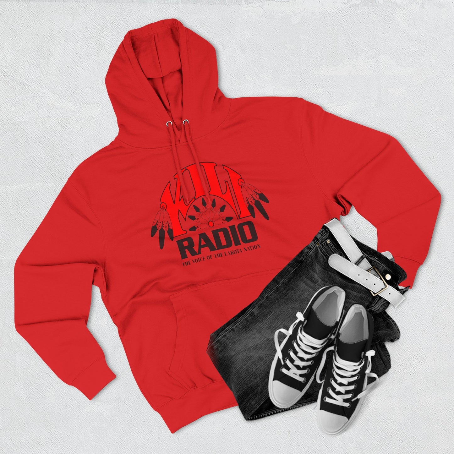 Retro Kill Radio Fleece Hoodie - Cozy Streetwear for Music Lovers, Gift for Him/Her, Unisex Casual Wear, Perfect for Concerts and Chill Days