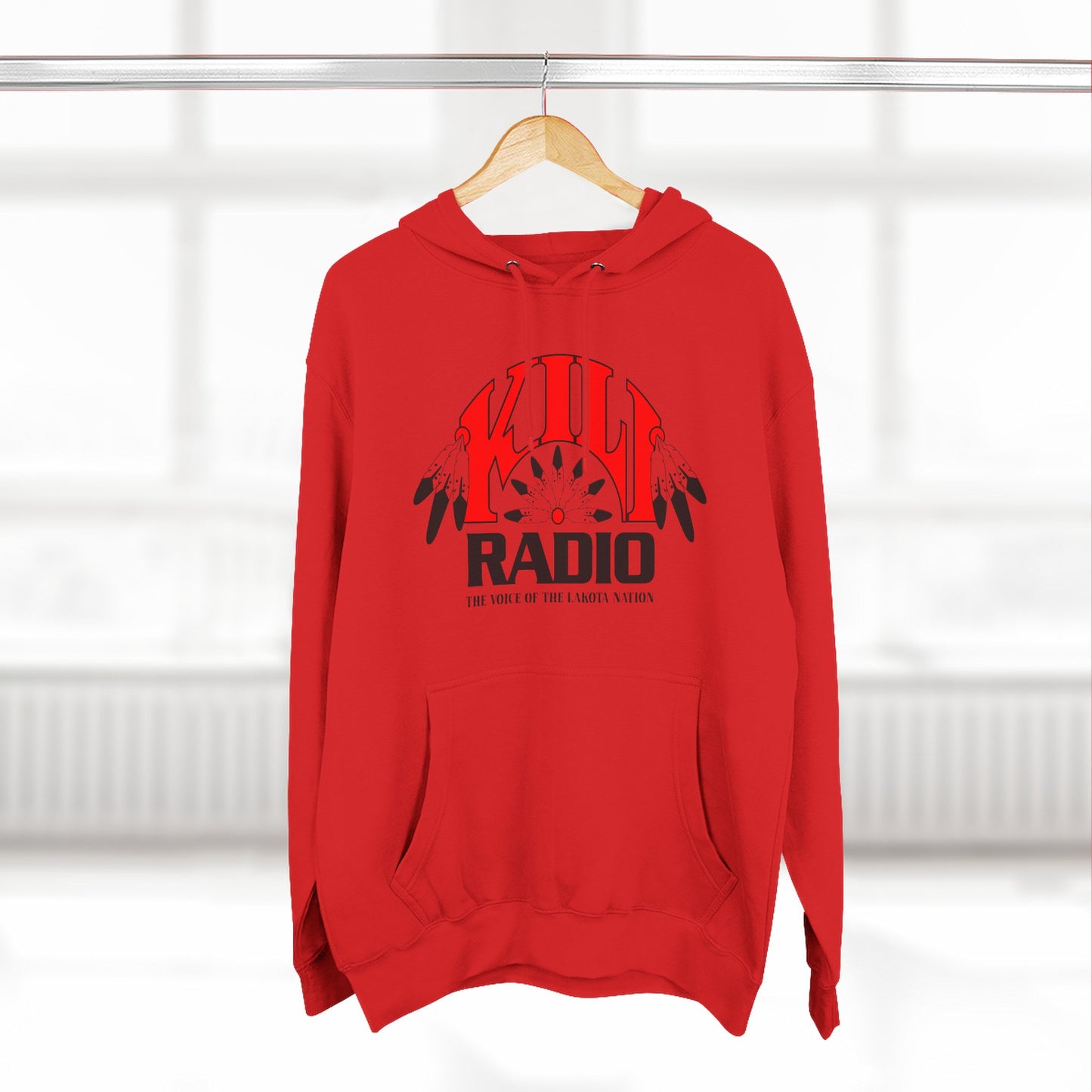 Retro Kill Radio Fleece Hoodie - Cozy Streetwear for Music Lovers, Gift for Him/Her, Unisex Casual Wear, Perfect for Concerts and Chill Days