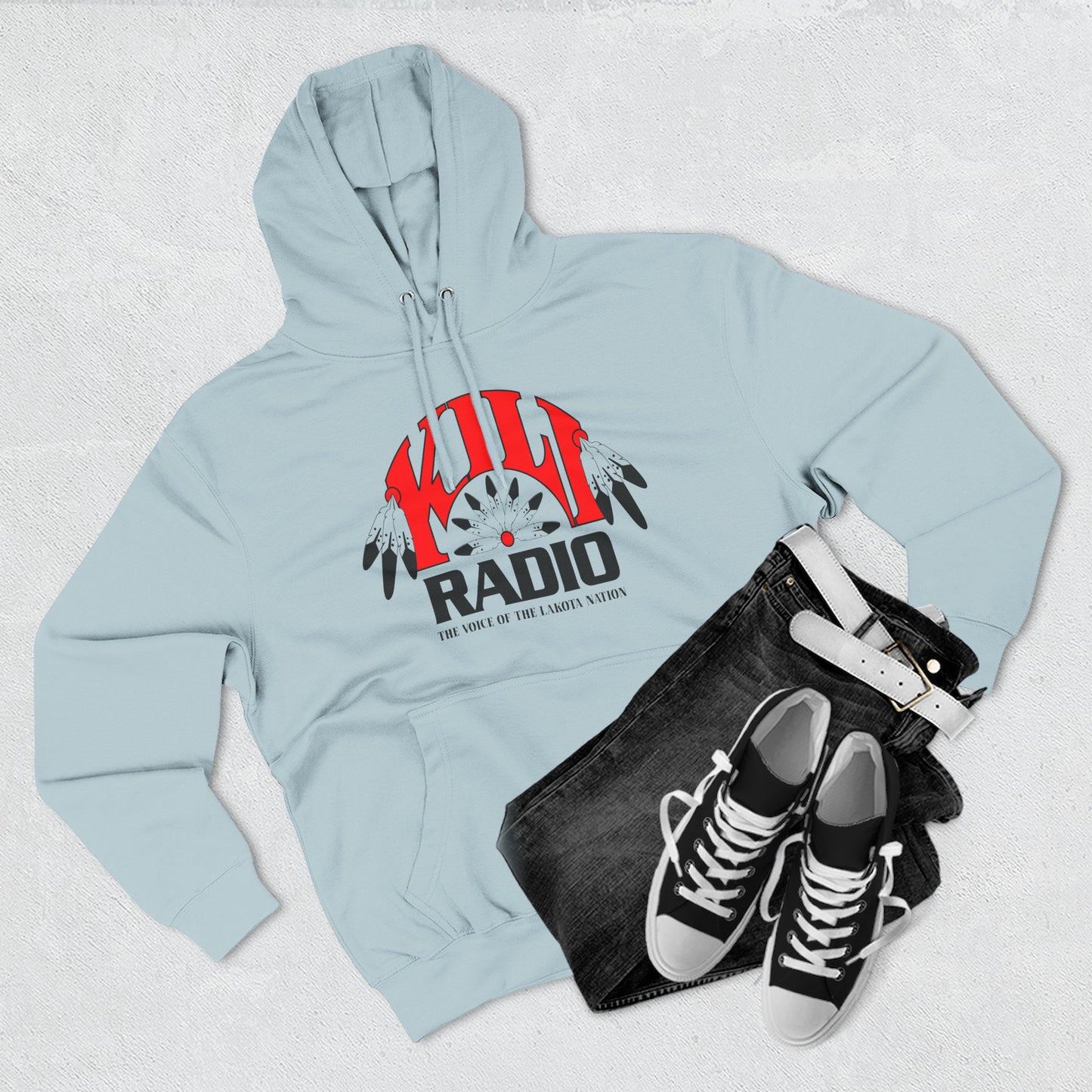 Retro Kill Radio Fleece Hoodie - Cozy Streetwear for Music Lovers, Gift for Him/Her, Unisex Casual Wear, Perfect for Concerts and Chill Days