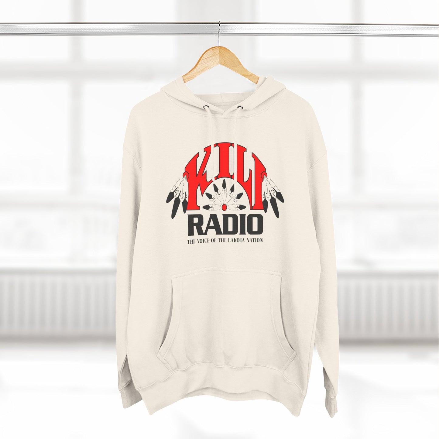 Retro Kill Radio Fleece Hoodie - Cozy Streetwear for Music Lovers, Gift for Him/Her, Unisex Casual Wear, Perfect for Concerts and Chill Days