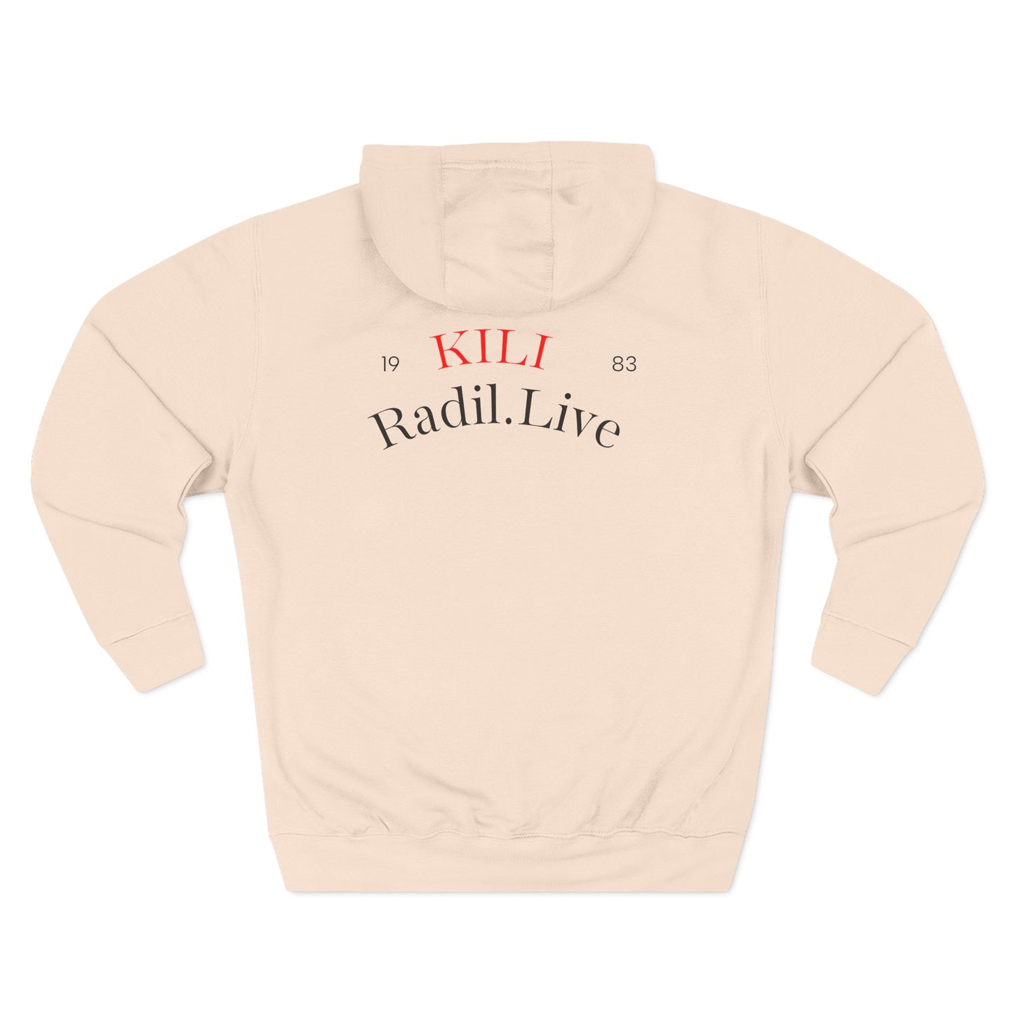 Retro Kill Radio Fleece Hoodie - Cozy Streetwear for Music Lovers, Gift for Him/Her, Unisex Casual Wear, Perfect for Concerts and Chill Days