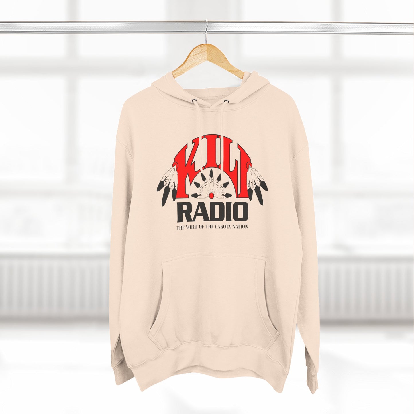 Retro Kill Radio Fleece Hoodie - Cozy Streetwear for Music Lovers, Gift for Him/Her, Unisex Casual Wear, Perfect for Concerts and Chill Days
