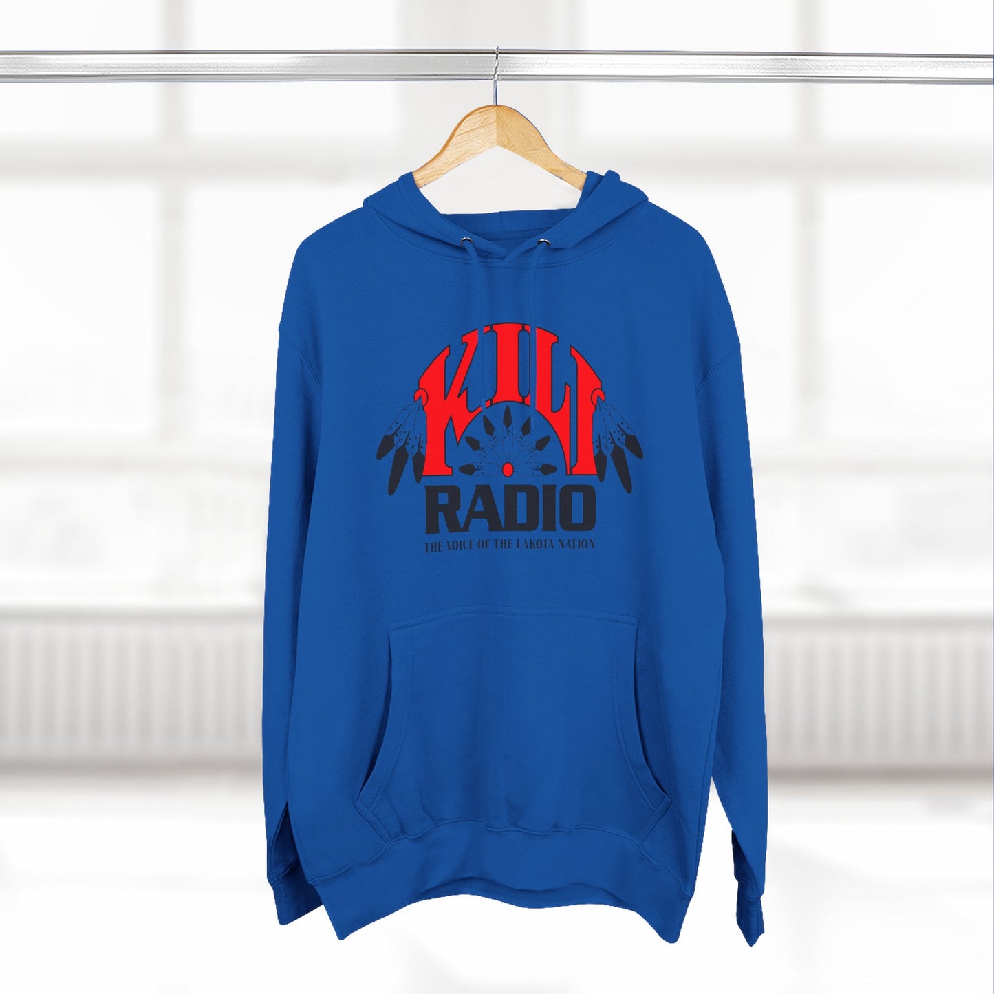 Retro Kill Radio Fleece Hoodie - Cozy Streetwear for Music Lovers, Gift for Him/Her, Unisex Casual Wear, Perfect for Concerts and Chill Days