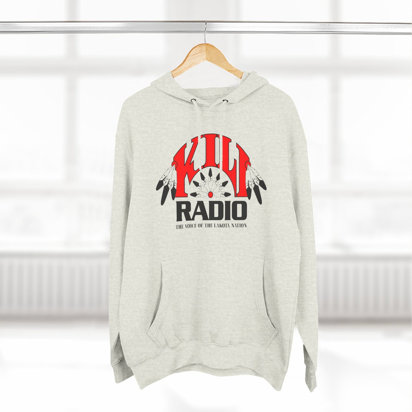 Retro Kill Radio Fleece Hoodie - Cozy Streetwear for Music Lovers, Gift for Him/Her, Unisex Casual Wear, Perfect for Concerts and Chill Days