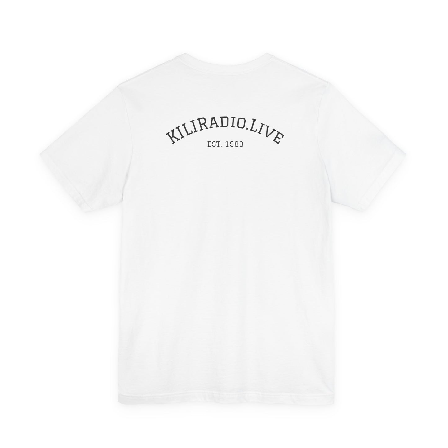 KILI RADIO Unisex Jersey Tee - Vintage Style Graphic T-Shirt, Music Lover Gift, Casual Wear, Festival Top, Unisex Fashion