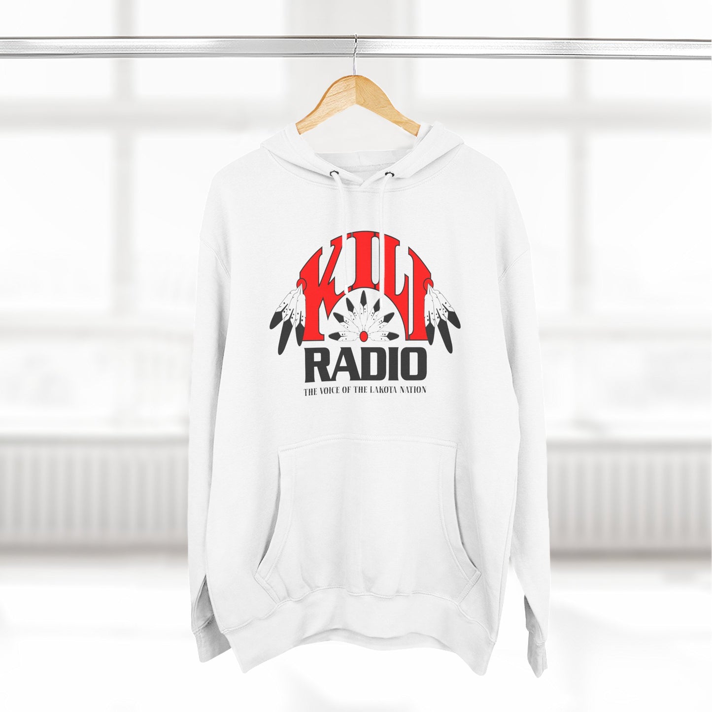 Retro Kill Radio Fleece Hoodie - Cozy Streetwear for Music Lovers, Gift for Him/Her, Unisex Casual Wear, Perfect for Concerts and Chill Days