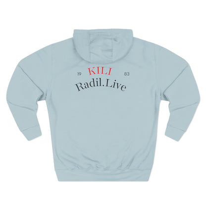Retro Kill Radio Fleece Hoodie - Cozy Streetwear for Music Lovers, Gift for Him/Her, Unisex Casual Wear, Perfect for Concerts and Chill Days