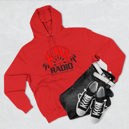 Retro Kill Radio Fleece Hoodie - Cozy Streetwear for Music Lovers, Gift for Him/Her, Unisex Casual Wear, Perfect for Concerts and Chill Days