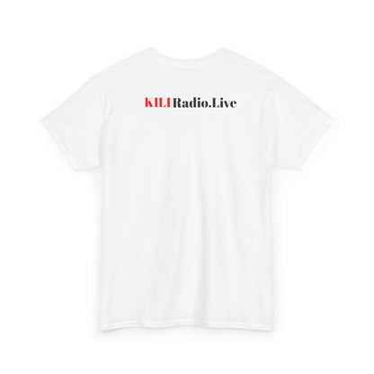 KILL Radio Unisex Heavy Cotton Tee - Stylish Music Apparel, Gift for Music Lovers, Casual Wear, Streetwear, Festival Outfit