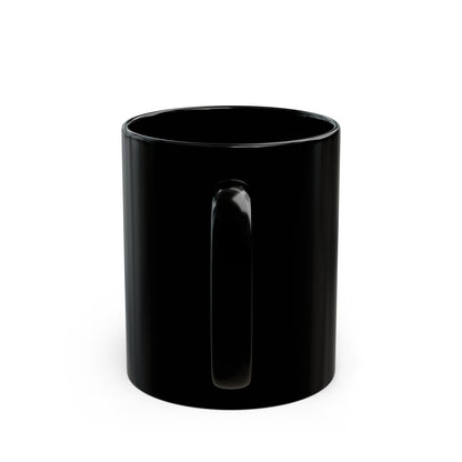 KILI Radio Black Mug - 11oz/15oz Ceramic Coffee Cup, Native American Tribe Gift, Morning Coffee, Radio Station Merchandise, Unique Gift Idea